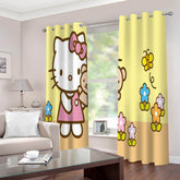 2025 NEW Hello Kitty 2022 Curtains Blackout Window Drapes for Room Decoration